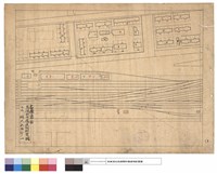 高雄港站高雄驛附屬建物配置圖藏品圖，第1張