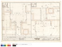 甲電梯間壁面裝修平面-標準層藏品圖，第1張