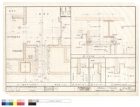 乙電梯間裝修平面及剖面詳圖-標準圖藏品圖，第1張