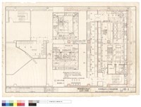 廚房及蒸便當室平面圖(建築部份)藏品圖，第1張