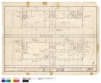 GROLIND & FIRST FLOOR PLANS 底層,二層平面藏品圖，第1張