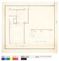 天花平面、剖面示意圖藏品圖，第1張