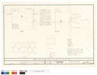 不锈鋼電動花格鉄捲門立示剖面及詳啚藏品圖，第1張