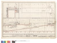 機車車道剖面,平面,詳圖、通風管道剖面藏品圖，第1張