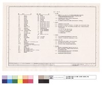 中央監控系統圖例及施工說明藏品圖，第1張