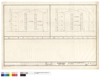 E棟東及西向立面啚藏品圖，第1張