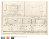 天花平剖面及企口板門部份接頭作法藏品圖，第1張