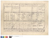 門窗及木門及防爆窗大樣、鋼板門剖面、夾板門木筋詳圖藏品圖，第1張