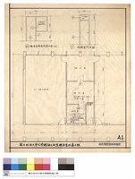 錄音室隔音門窗立面，控制室門立面藏品圖，第1張