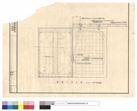 鋁製大門立面藏品圖，第1張
