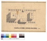 高雄港加工出口區辦公大樓新建工程配置草圖藏品圖，第1張