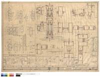 鋁門窗立面及大樣藏品圖，第1張