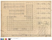 二層結構平面、版及基礎配筋藏品圖，第1張