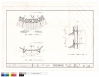 貳至拾層逃生梯平剖圖藏品圖，第1張