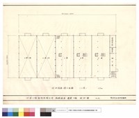 材料倉庫二層平面圖(乙案)藏品圖，第1張