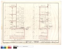 牆剖面,陽台及洗衣台剖面藏品圖，第1張