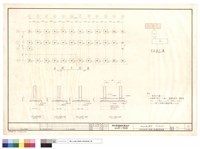 B部分基礎平面圖及基礎配筋詳圖藏品圖，第1張