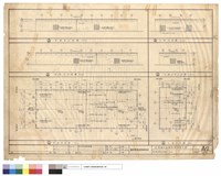 甲,乙倉平面及立面圖藏品圖，第1張