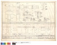 鋁木門窗立面及剖面藏品圖，第1張