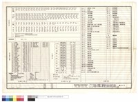 面積計算表、索引圖藏品圖，第1張