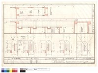 乙梯平面、墻剖面藏品圖，第1張
