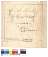 行人出入口基礎結構平面圖藏品圖，第1張