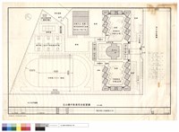 玉山國中新建校舍配置圖藏品圖，第1張
