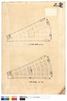 乙案、三、四層、二層平面圖藏品圖，第1張