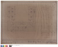 貳層配電平面圖及分電箱單線結線圖藏品圖，第1張