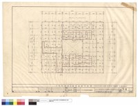 冷氣機械室及屋頂結構平面藏品圖，第1張