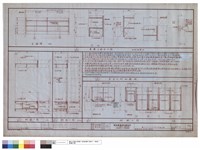 書架剖面及剖面大樣圖藏品圖，第1張