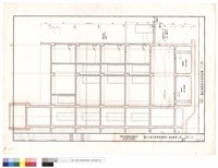牆及消防採水池剖面圖藏品圖，第1張