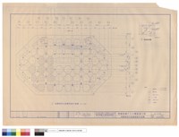 高樓區筏式基礎底版平面圖藏品圖，第1張