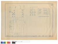 空調設備配電平面系統單線圖及負載表藏品圖，第1張