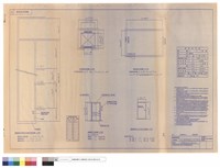 鋼索式升降機升降路,機坑及機械室平面,剖面圖,藏品圖，第1張