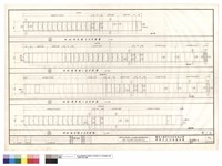 玻璃帷幕牆立面展開圖藏品圖，第1張