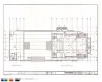陳列館肆層及文康活動中心參層平面圖藏品圖，第1張