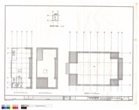 陳列館及文康活動中心屋頂層平面圖藏品圖，第1張