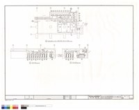 文康活動中心空調主機房平面圖及剖面圖藏品圖，第1張