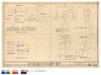 DETAIL-PIPE HANGER,DETAIL-CONCRETE INSERT,DETAIL-PIPE THRU. WALL,DETAIL-EXPANSION TANK藏品圖，第1張