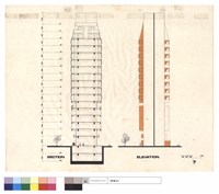 SECTION,ELEVATION藏品圖，第1張