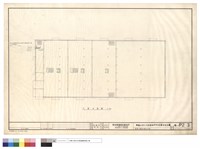 倉庫二層給水衛生平面藏品圖，第1張