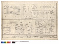 門窗立面及大樣藏品圖，第1張