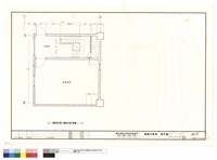 屋頂突出物二層核心區平面圖藏品圖，第1張