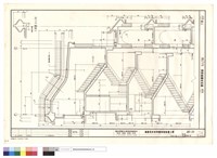 禮堂丙樓梯剖面(文康活動中心)藏品圖，第1張