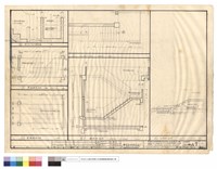 PLAN&SECTION OF STAIR藏品圖，第1張