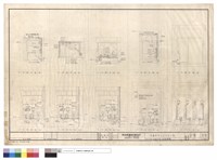 A.B.C.D.E.F浴廁平面.剖面詳圗藏品圖，第1張