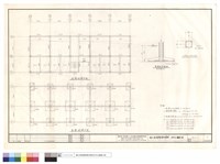 貳樓結構平面.基礎結構平面.基礎配筋詳細.1~RC1藏品圖，第1張