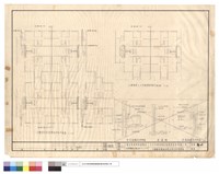 乙種眷舍煤氣系統及衛生設備詳圖藏品圖，第1張