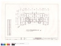 丁棟48坪及45坪雙併連棟二層結構平面圖藏品圖，第1張